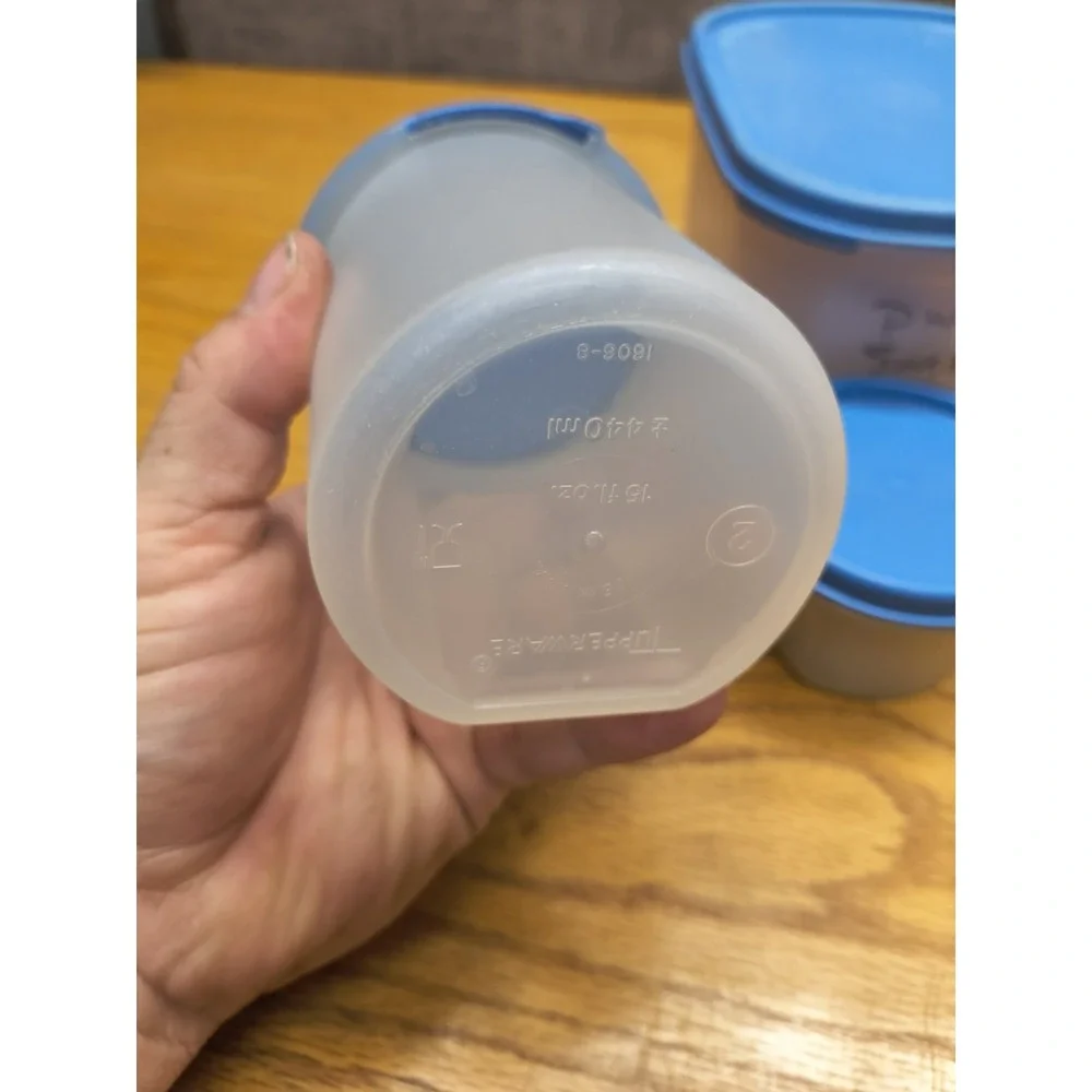 Tupperware Modular Mate Oval Container w/Lid 1615/1614/1605/1792/1611/1606 Lot 7